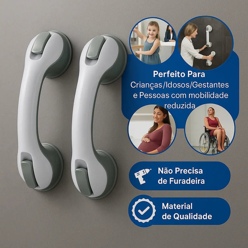 Barra de Apoio Portátil para Banheiro - Tá na Mão