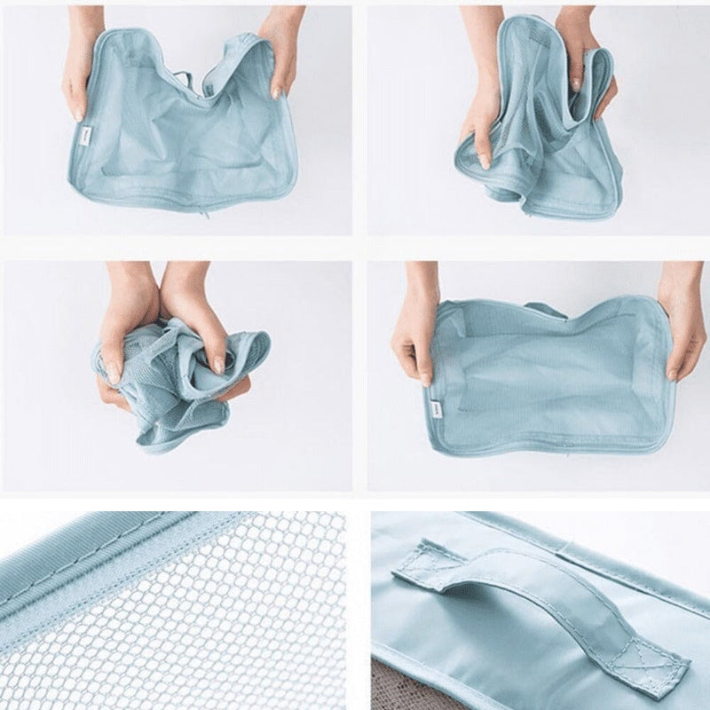 Bolsas Organizadoras Para Mala de Viagem - Tá na Mão