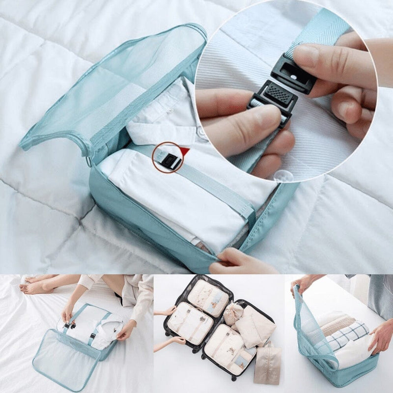 Bolsas Organizadoras Para Mala de Viagem - Tá na Mão