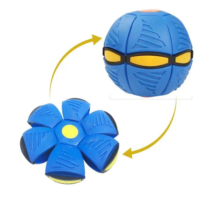 Brinquedo Voador para Cães com Função 2 em 1 - Tá na Mão