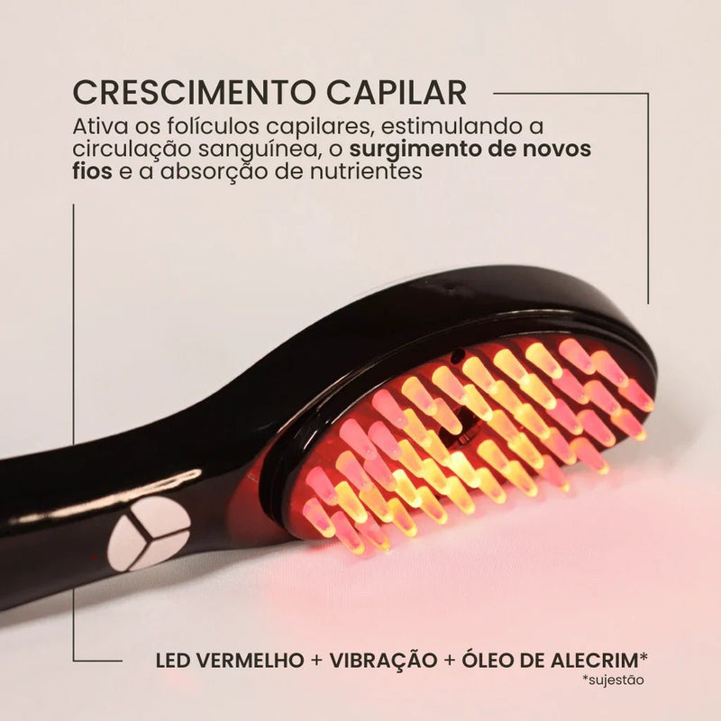 Escova de Terapia Capilar: Hair Care e Wellness para Cabelos Saudáveis - Tá na Mão