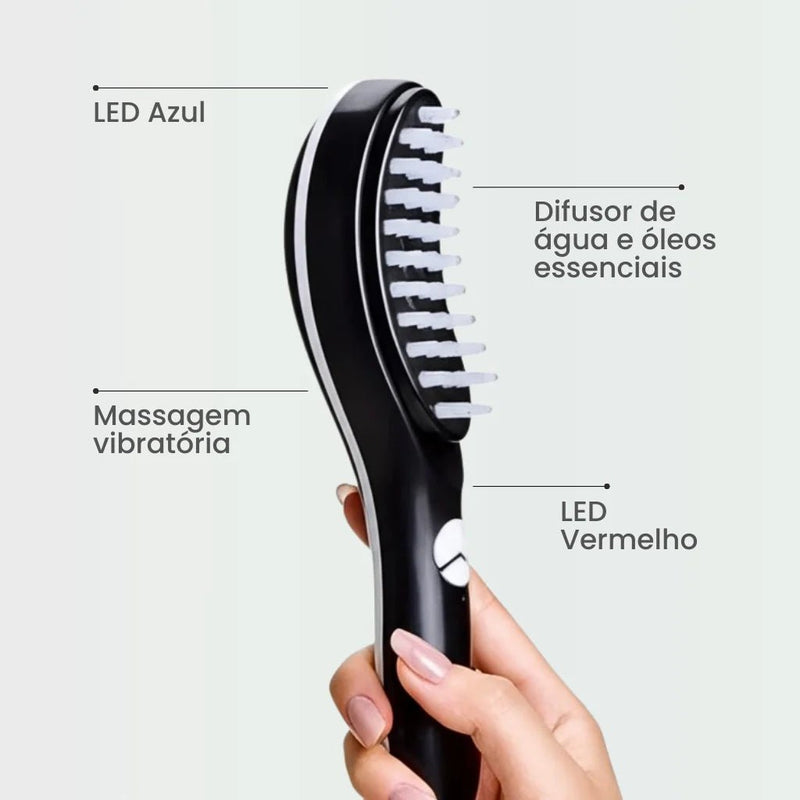 Escova de Terapia Capilar: Hair Care e Wellness para Cabelos Saudáveis - Tá na Mão