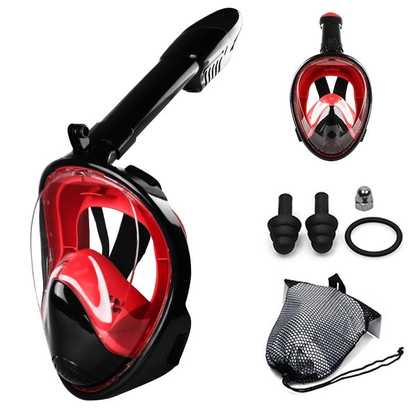 Máscara de Mergulho com Suporte para Câmera GoPro - Tá na Mão