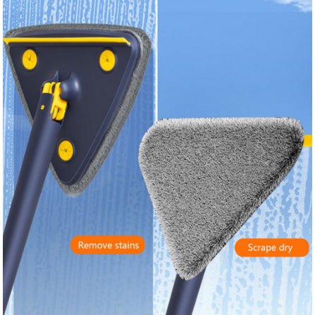 Novo Esfregão Mop 360° Triangular: Limpeza Prática e Eficiente - Tá na Mão