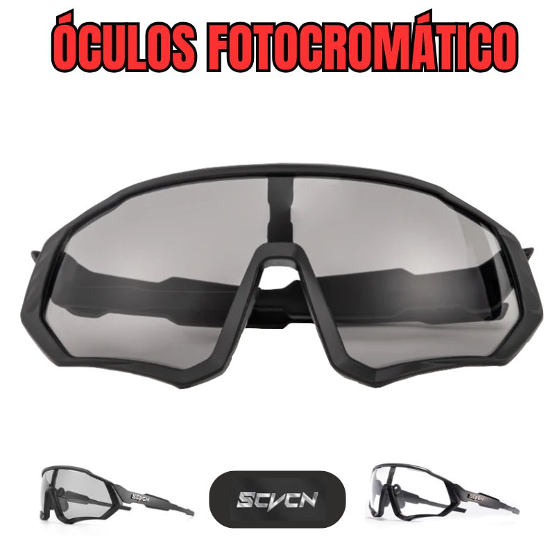 Óculos Fotocromático SCVCN Original + UV Protection + Conforto Visual - Tá na Mão