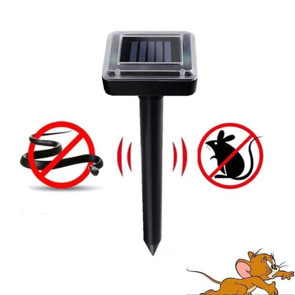 Repelente Solar Ultra Sônico Espanta Pragas - Tá na Mão