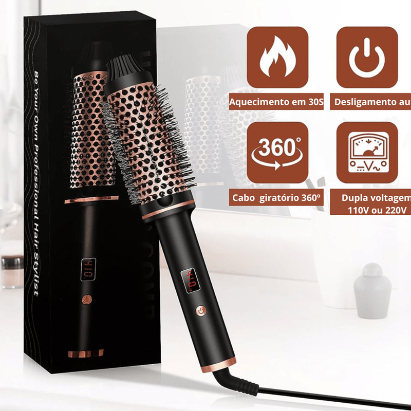 Thermal Brush Professional Styling - Elegância Instantânea Sem Esforço - Tá na Mão