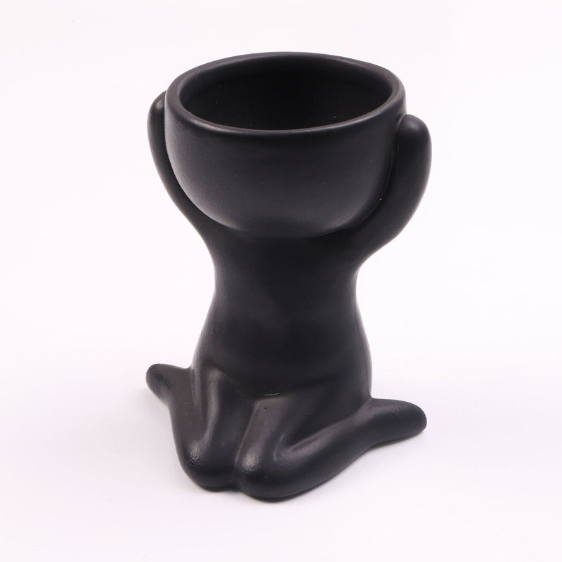 Vaso Decorativo de Cerâmica - Tá na Mão